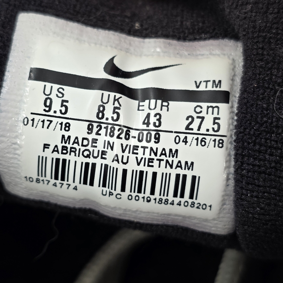 Nike Air Max \'97 University Red Pure Platinum Men\'s Size 9.5 921826-009‎ Read. main image 4